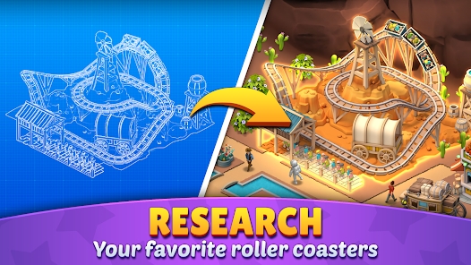 过山车生活汉化版官方下载（Roller Coaster Life）图片1