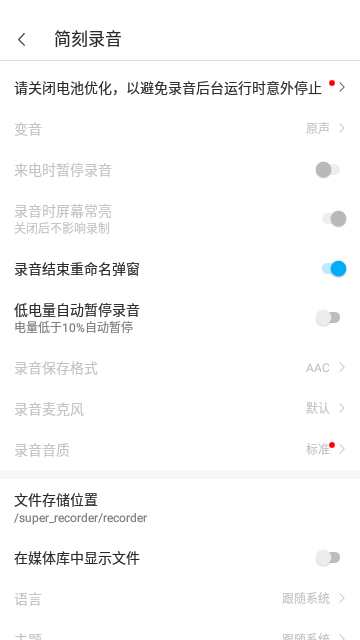 简刻录音手机版